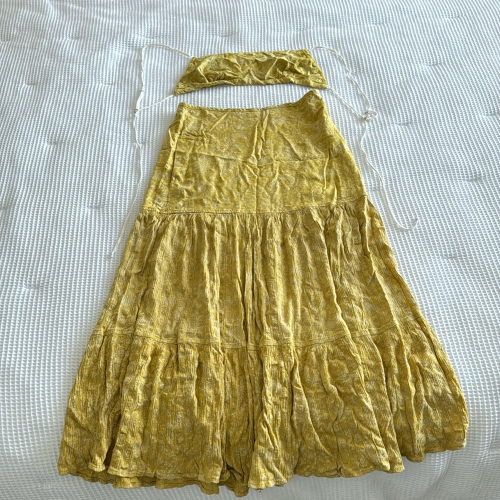 Indah matching skirt and top